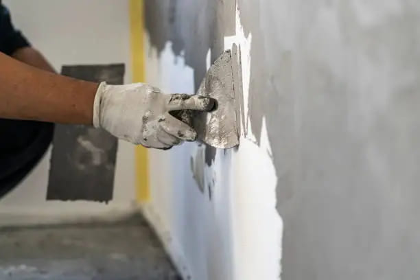Travaux de plâtrerie
