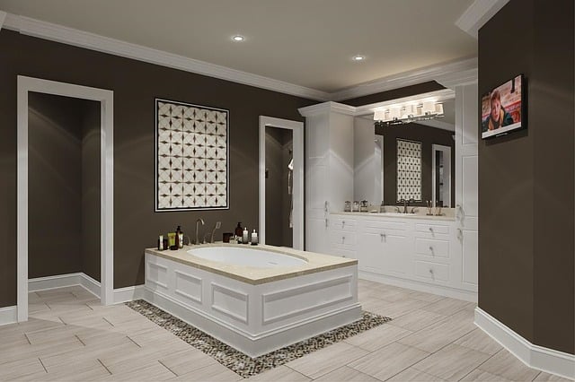 Travaux dans salle de bain